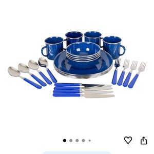 Camping tableware set